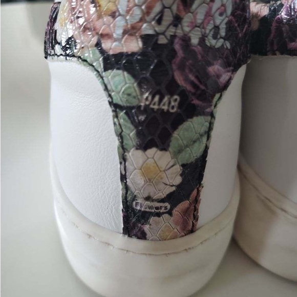 SUPER CUTE P448 FLORAL SNEAKERS size 37 - Picture 5 of 12